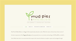 Desktop Screenshot of mudpiesandmakebelieve.com